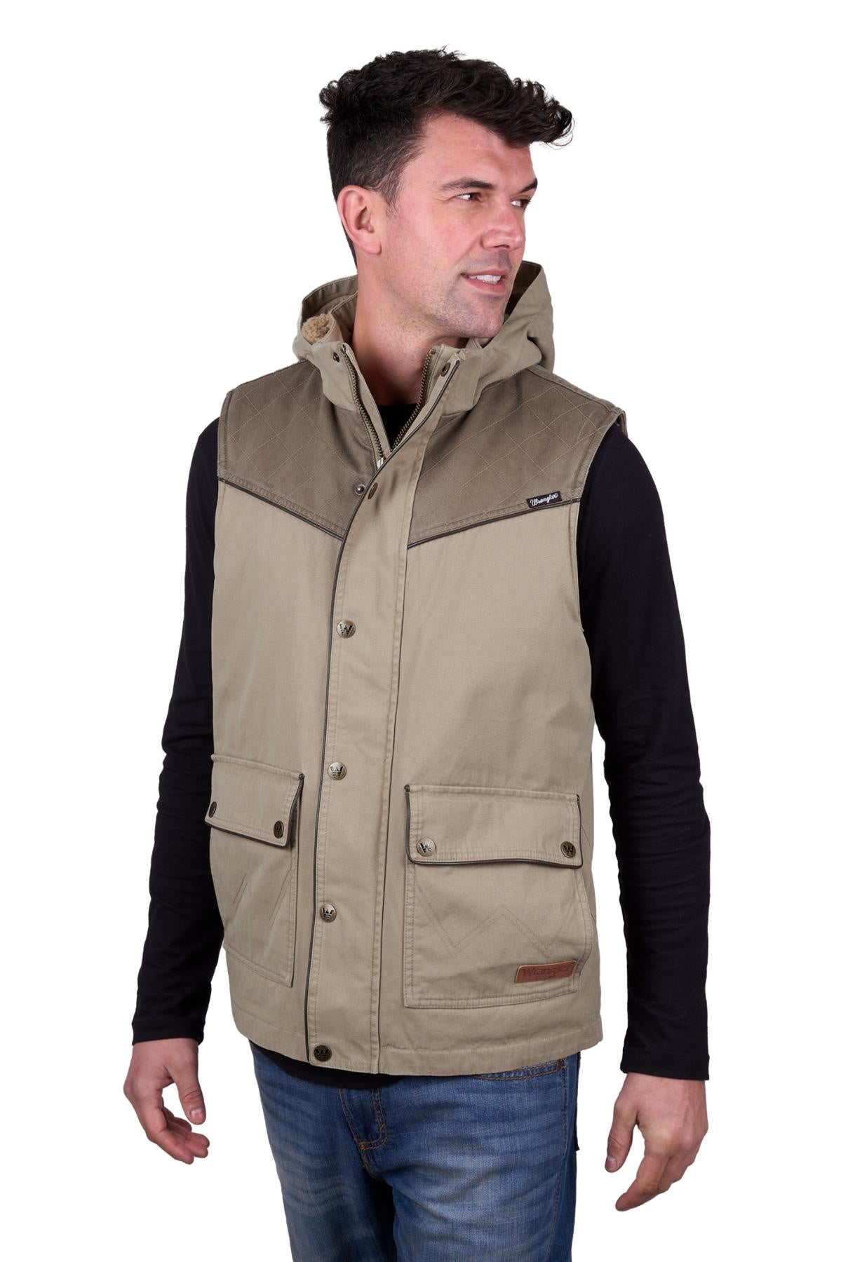 Wrangler Mens Cain Vest