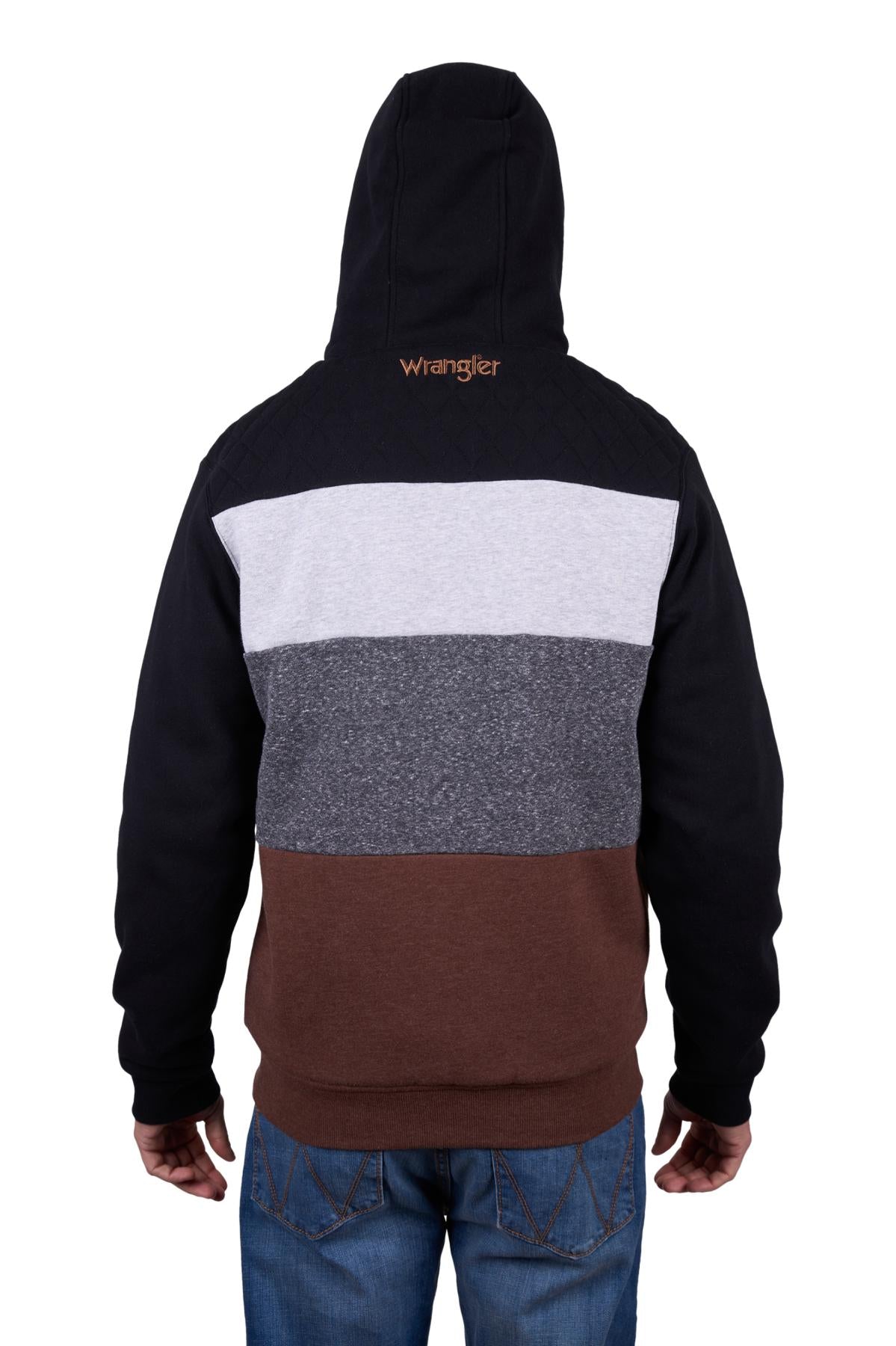 Wrangler Mens Eric Zip Up Hoodie