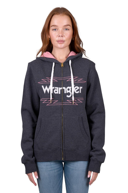 Wrangler Womens Lola Zip Up Hoodie