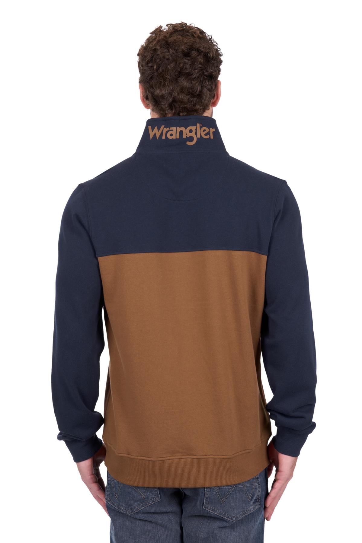 Wrangler Mens Steve 1/4 Zip Pullover
