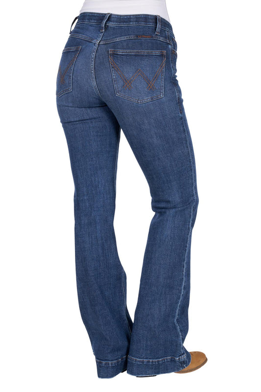 Wrangler Womens Luna Willow Jean in Wild Indigo