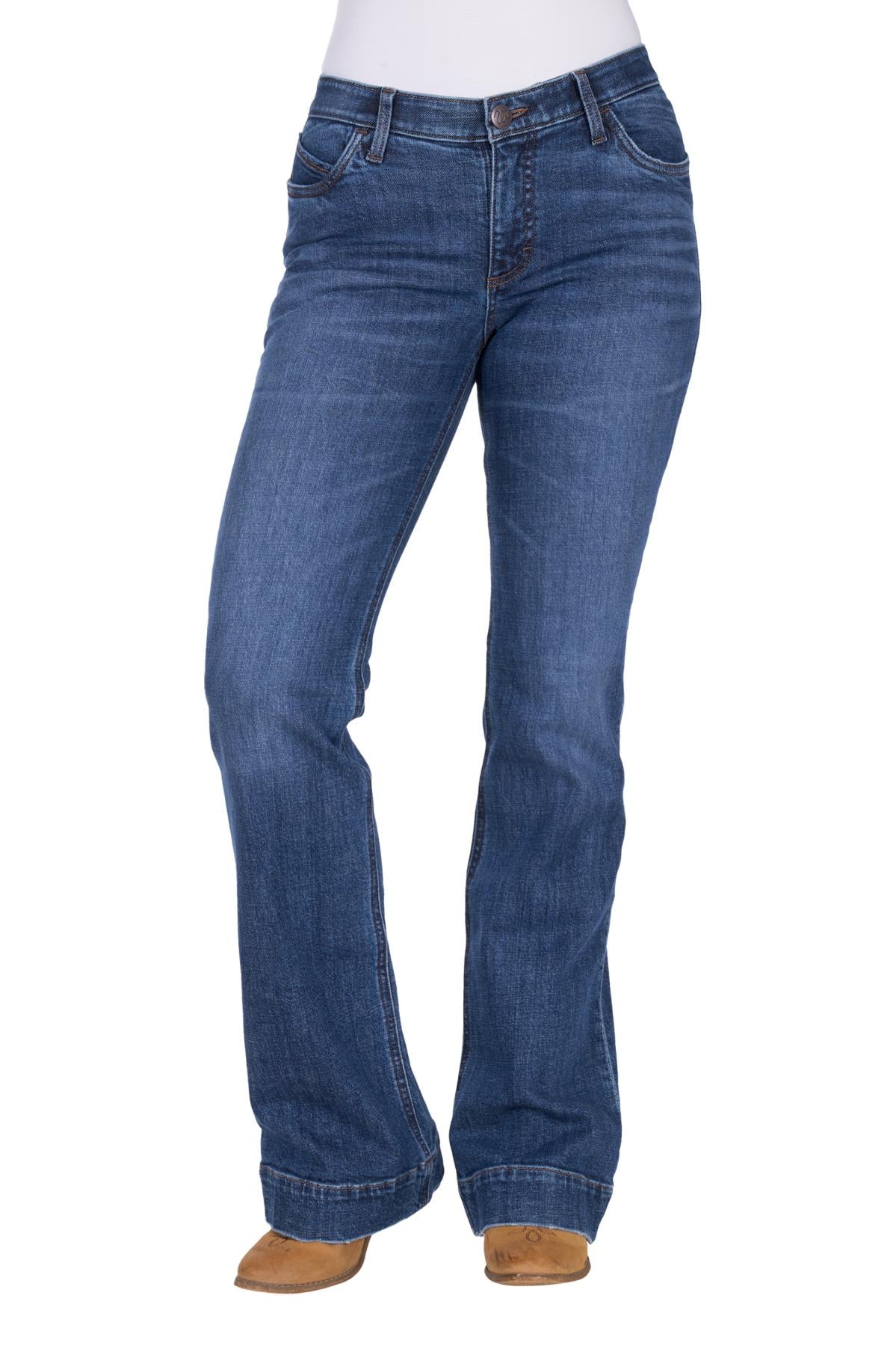 Wrangler Womens Luna Willow Jean in Wild Indigo