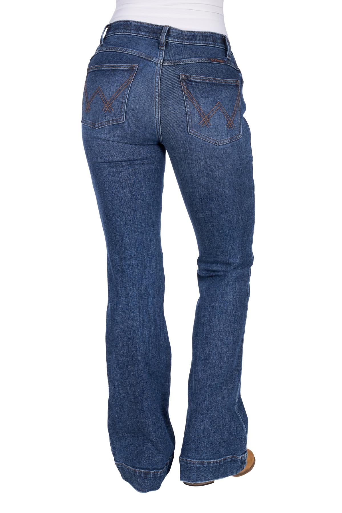 Wrangler Womens Luna Willow Jean in Wild Indigo