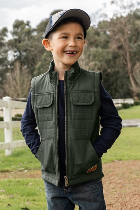 Pure Western Boys Cameron Vest