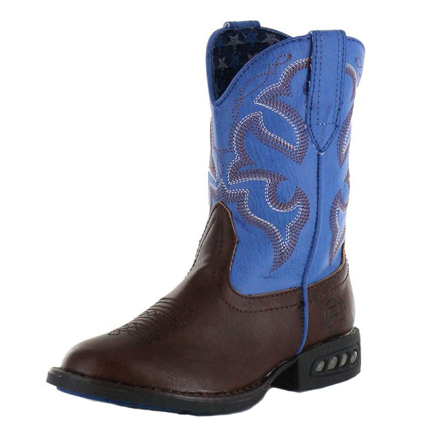 ROPER Boys Light-Up Lightning Classic Cowboy Boot