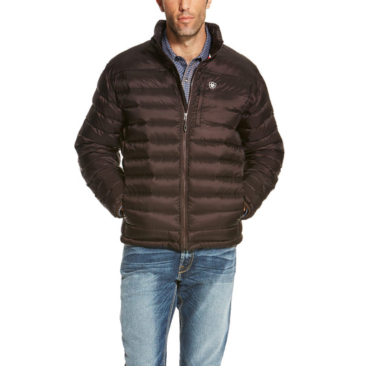 ARIAT Men’s Ideal Down Jacket II – Ganache