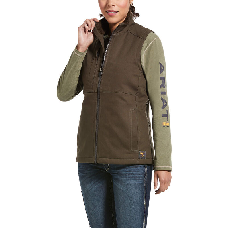 ARIAT WOMEN'S Rebar DuraCanvas Insulated Vest