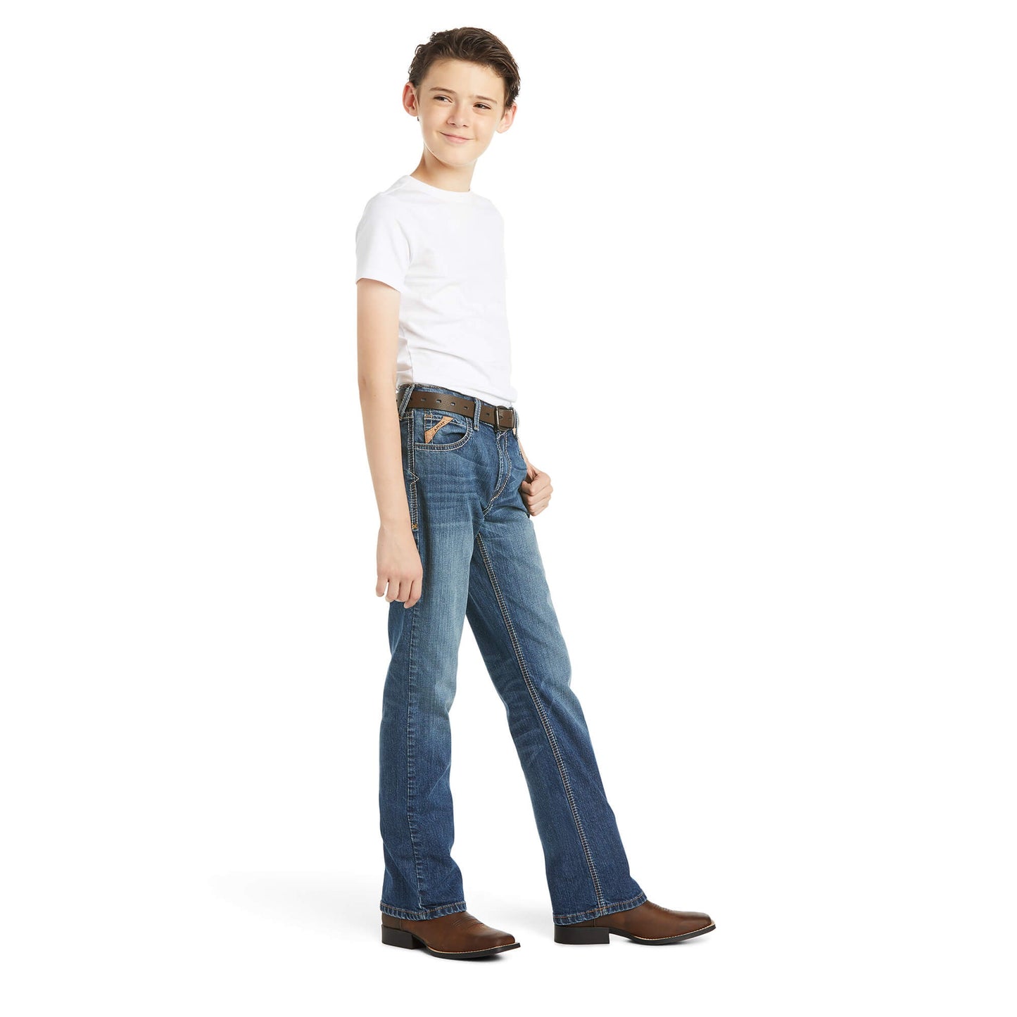 Ariat Boys B4 Boot Cut Stretch PATTERSON