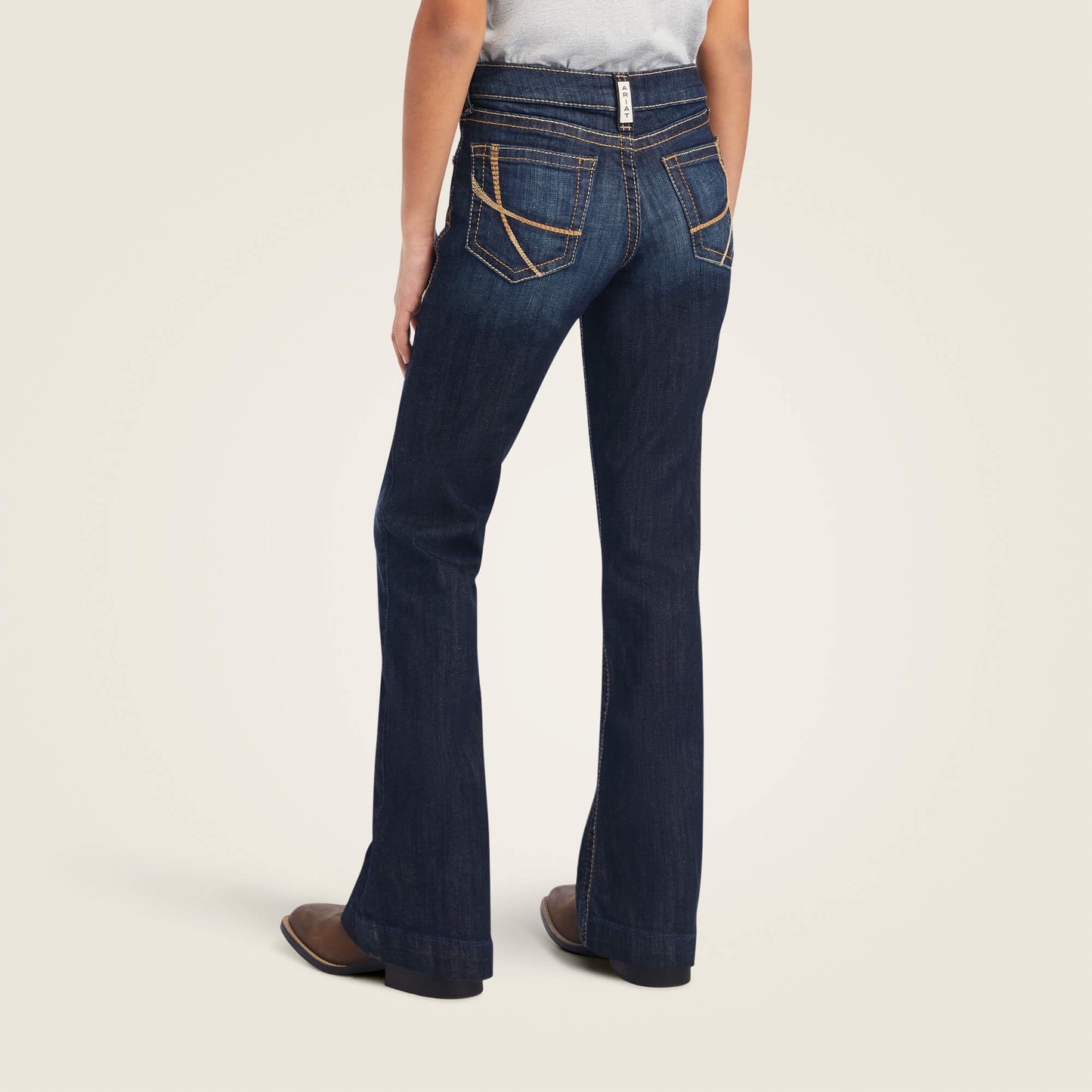 Ariat Girls Real Trouser Wide Leg Maggie Jean