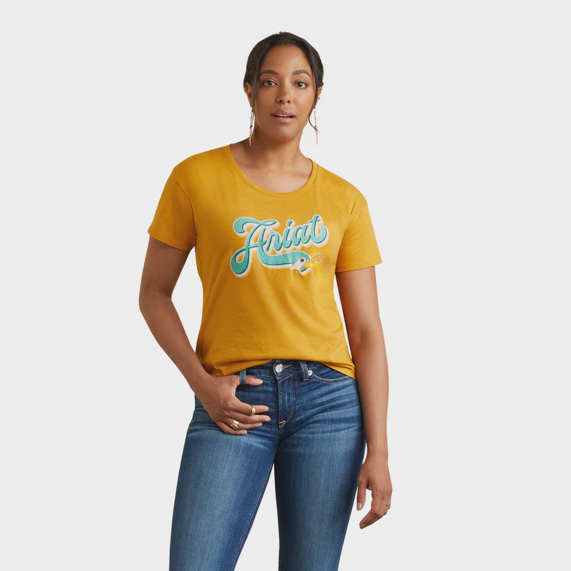 Ariat Womens Spur Script SS T Shirt