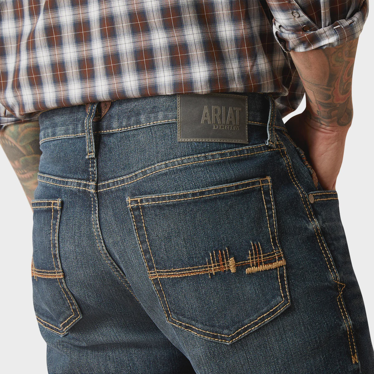 Ariat Mens M4 Derek Relaxed Boot CutJeans