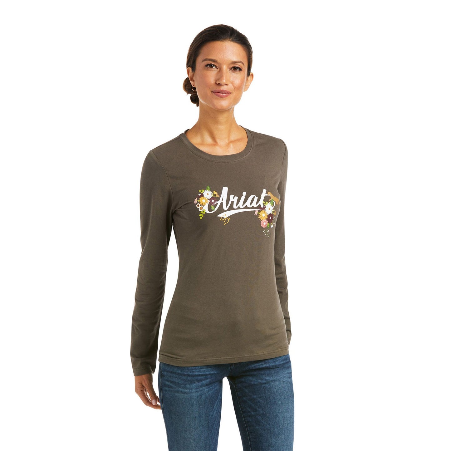 Ariat Womens Flora Logo T-Shirt