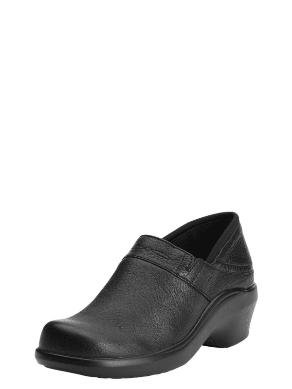 Ariat clogs black sales