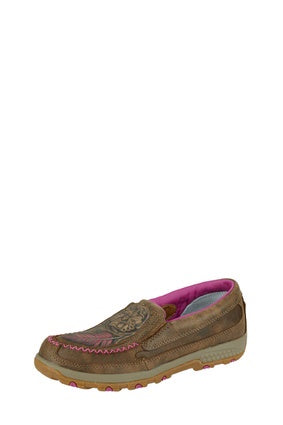 Twisted X Womens Pink Cellstretch Slipon