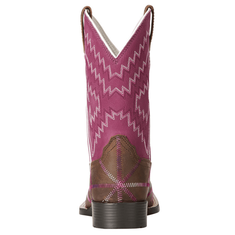 ARIAT Kids Twisted Tycoon” Western Boots”