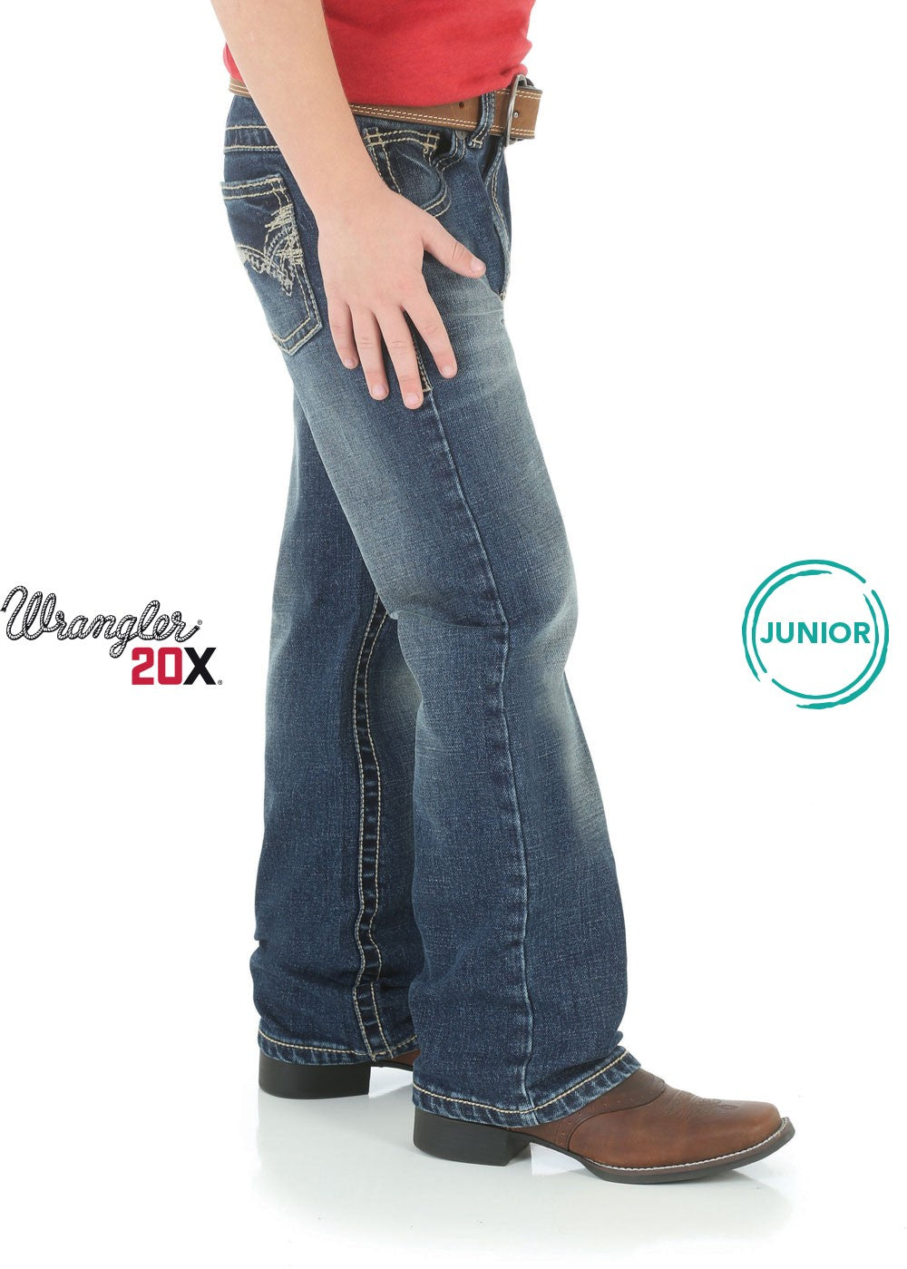 Wrangler BOYS 20X 42 VINTAGE BOOT JEAN