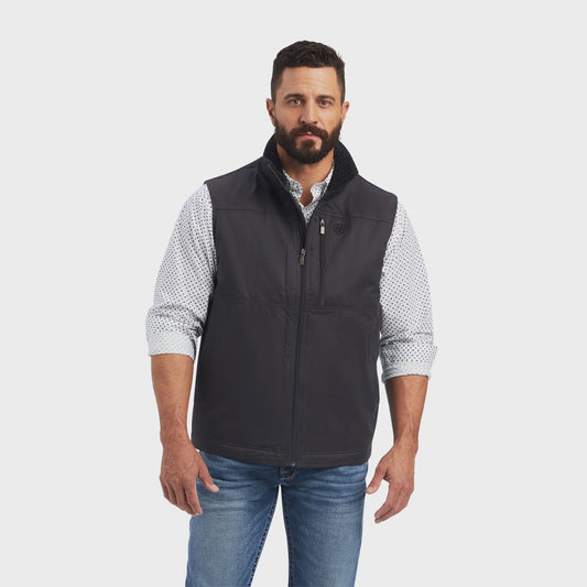 Ariat Mens Grizzly Canvas Ins Vest Phantom