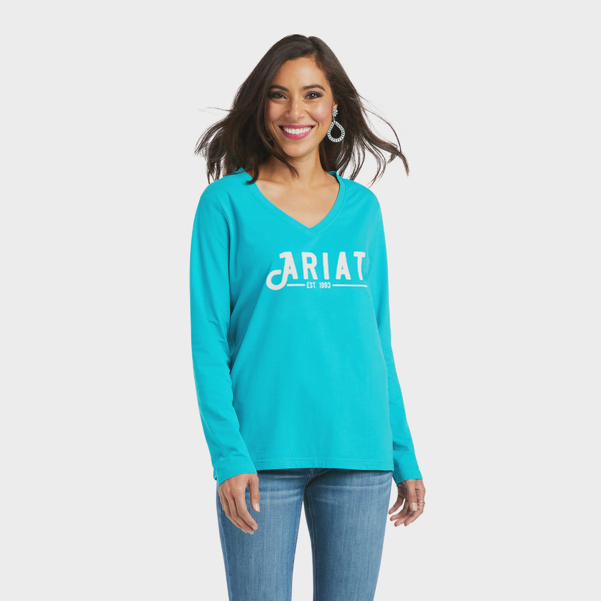 Ariat Womens Real Logo LS Tee