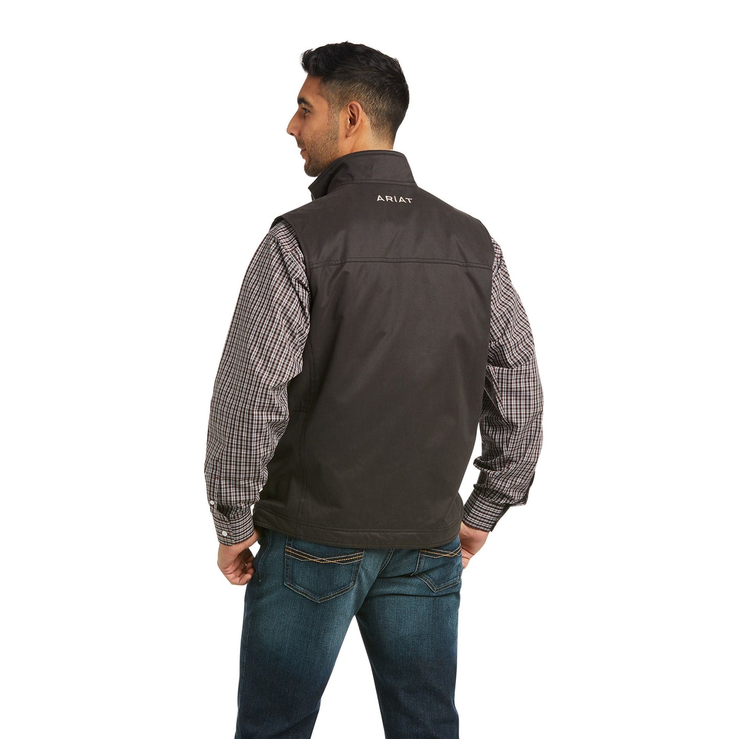 Ariat Mens Grizzly Vest Espresso