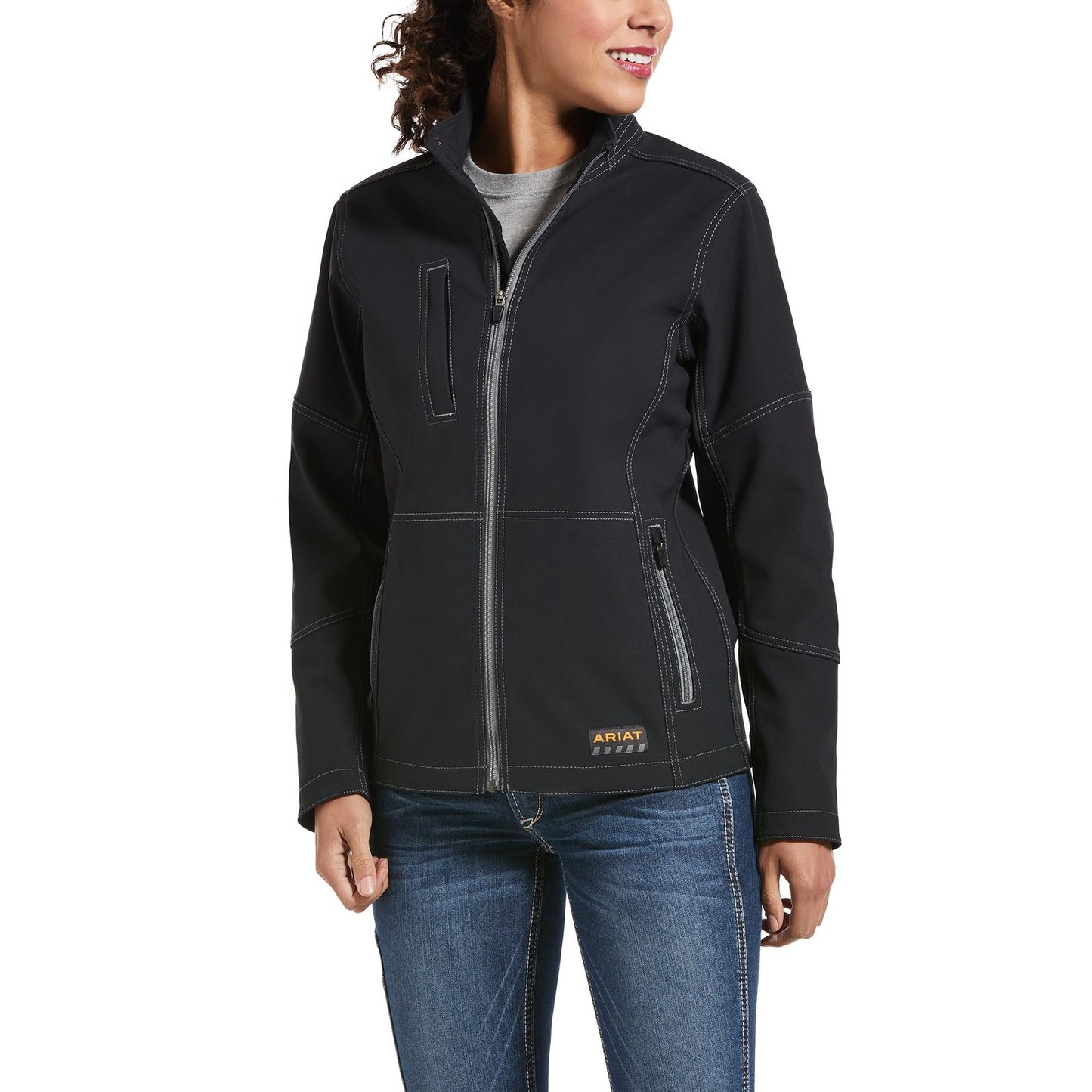 Ariat Women’s Rebar Stretch Canvas Softshell Jacket