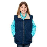 Just Country Junior Diamantina Vest Navy