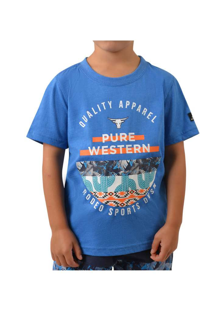 Pure Western Boys Knight S/S Tee