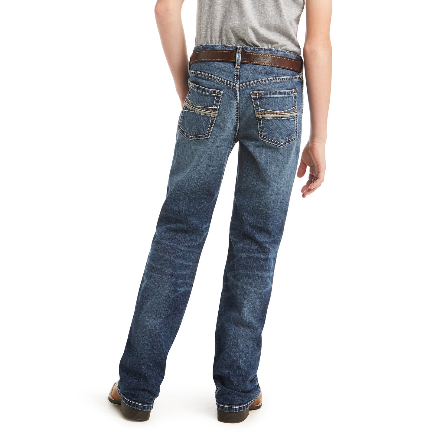 ARIAT Boys B4 Boot Cut Stretch Patterson