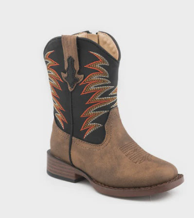 Roper Toddler Clint Tan/Black