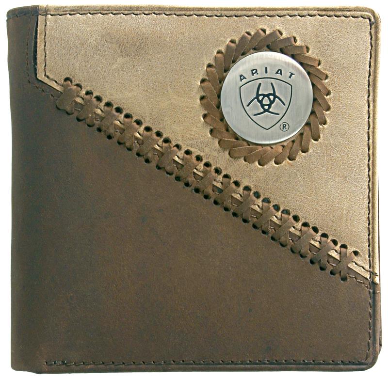 ARIAT Bi-Fold Wallet - Two Toned WLT2100A
