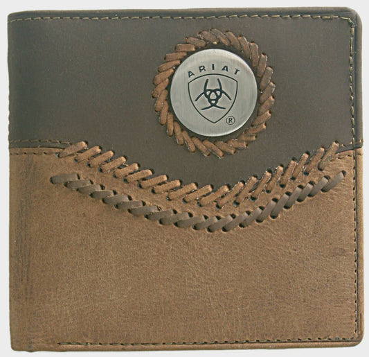 Ariat Bi-fold Wallet - Two Toned Accent