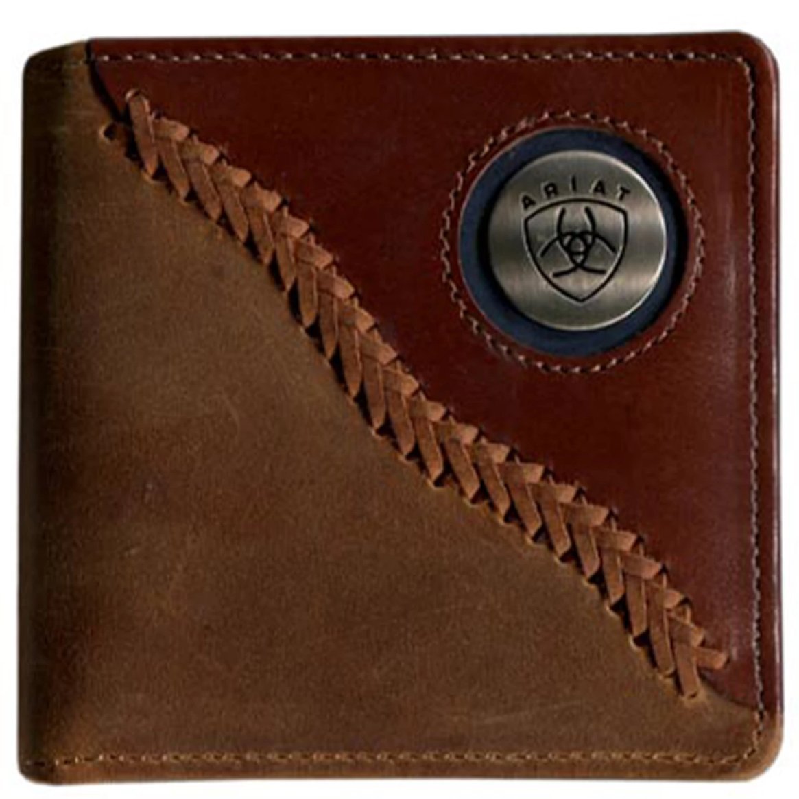 Ariat Bi-Fold Wallet - Two Toned Stitched WLT2113A