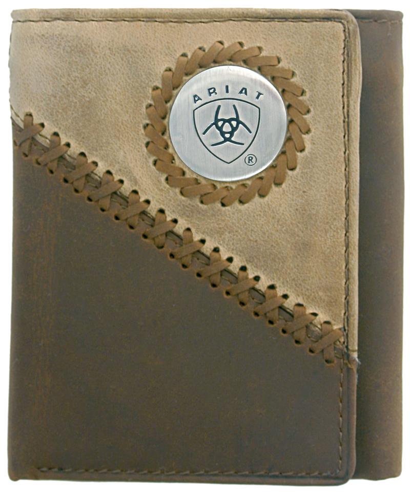 Ariat Tri-Fold Wallet - Two Toned WLT3100A