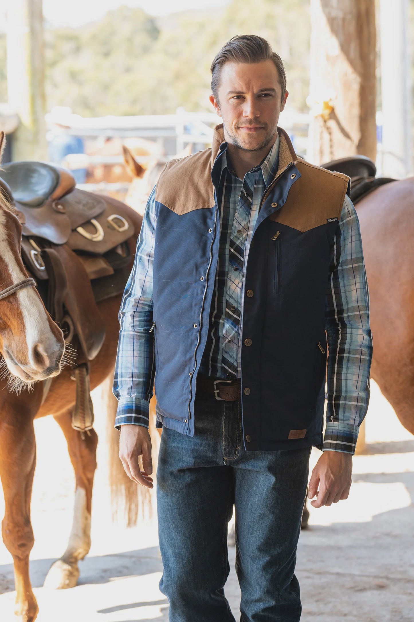 Wrangler Mens Spencer Vest