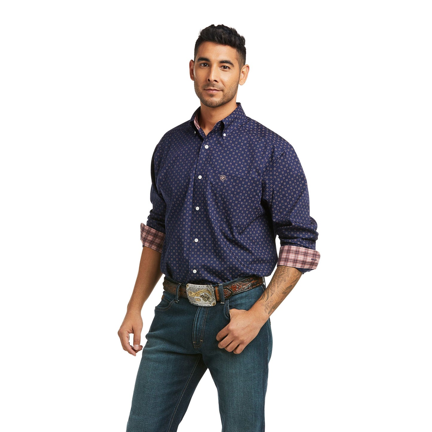 Ariat Mens WF LeonL/S Shirt