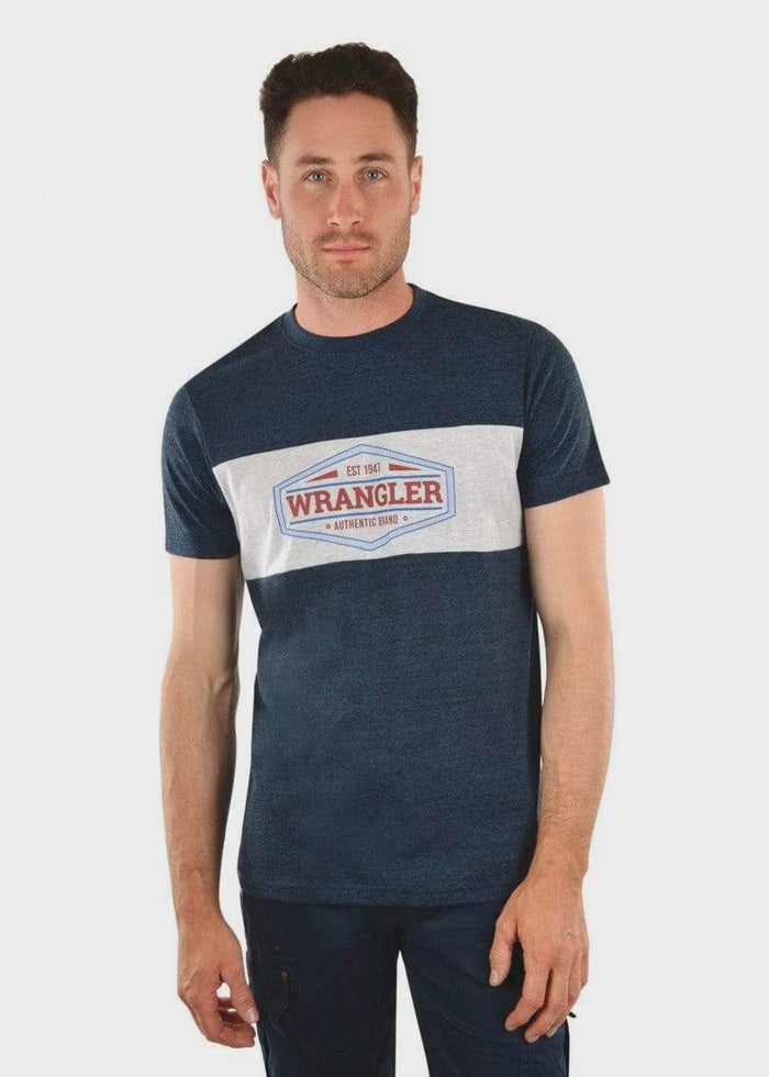 Wrangler Mens Henry S/S Tee