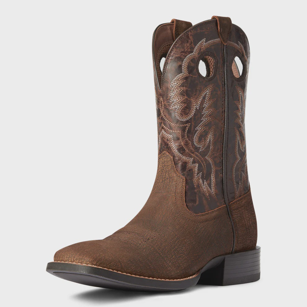 Ariat Mens Buckout Rough Ginger /Rusted Iron