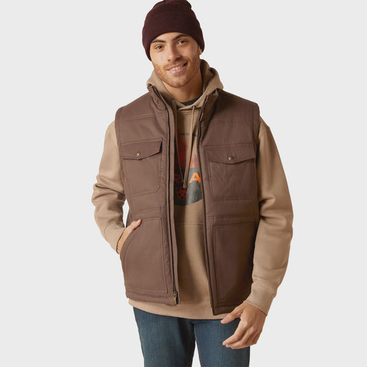 Ariat Mens Grizzly Canvas Vest