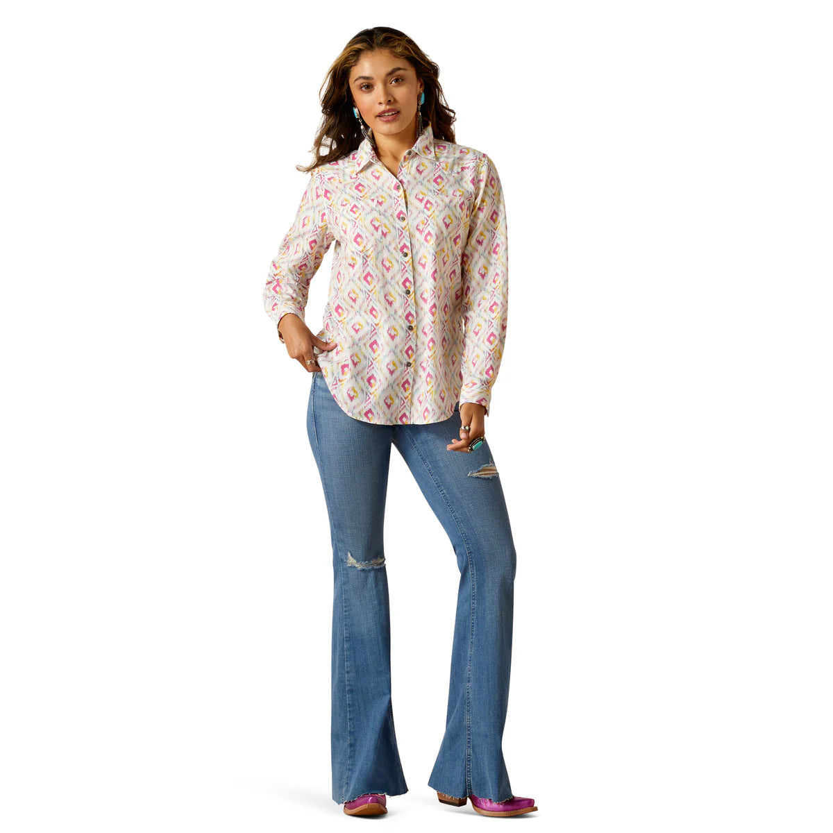 Ariat Womens Billie Jean LS Shirt Adina