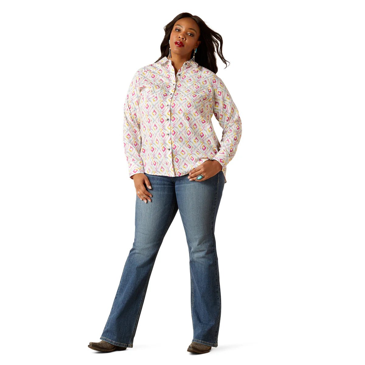 Ariat Womens Billie Jean LS Shirt Adina