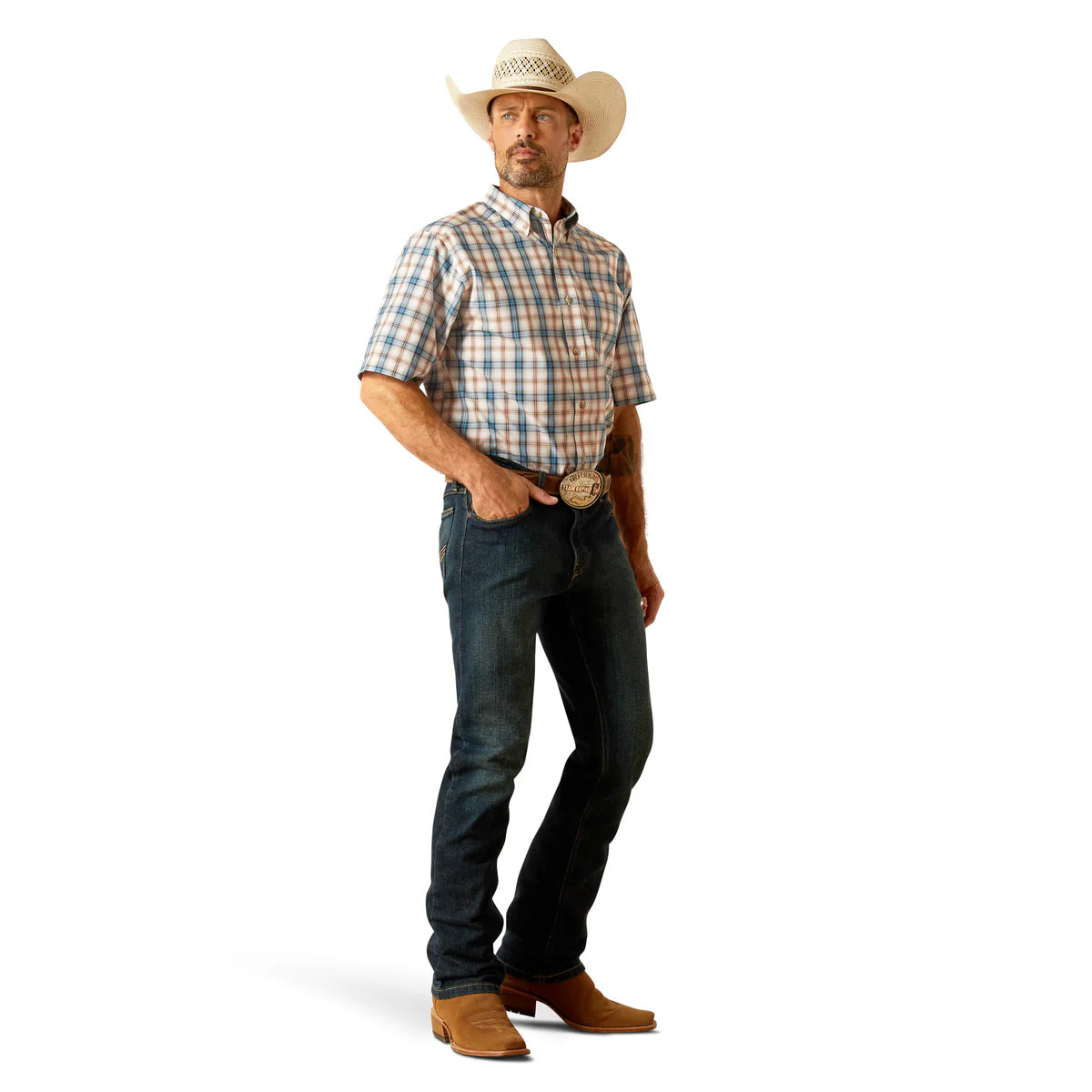 Ariat Mens Pro Rowdy SS Shirt