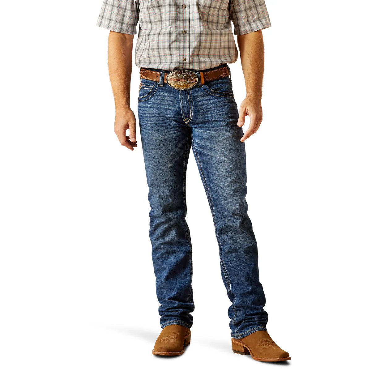 Ariat Mns M5''Straight Bucklin Jeans