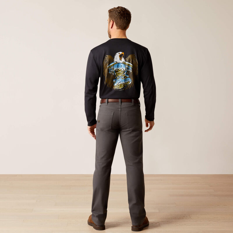 Ariat Mens Rebar M5 Straight Durastretch Made Tough Pant