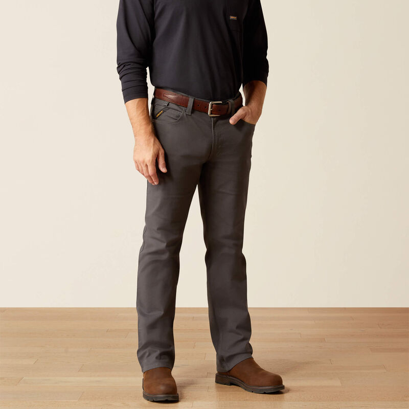 Ariat Mens Rebar M5 Straight Durastretch Made Tough Pant