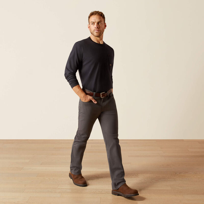 Ariat Mens Rebar M5 Straight Durastretch Made Tough Pant