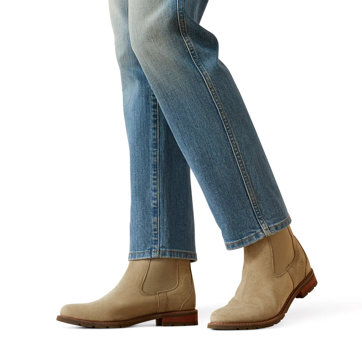 Ariat Women's High Rise Bridle Slim Straight Jeans in Abeline