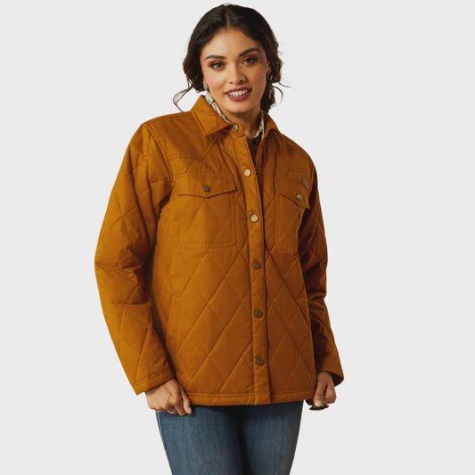 Ariat Womens Grizzly Quilted Barn Jacket