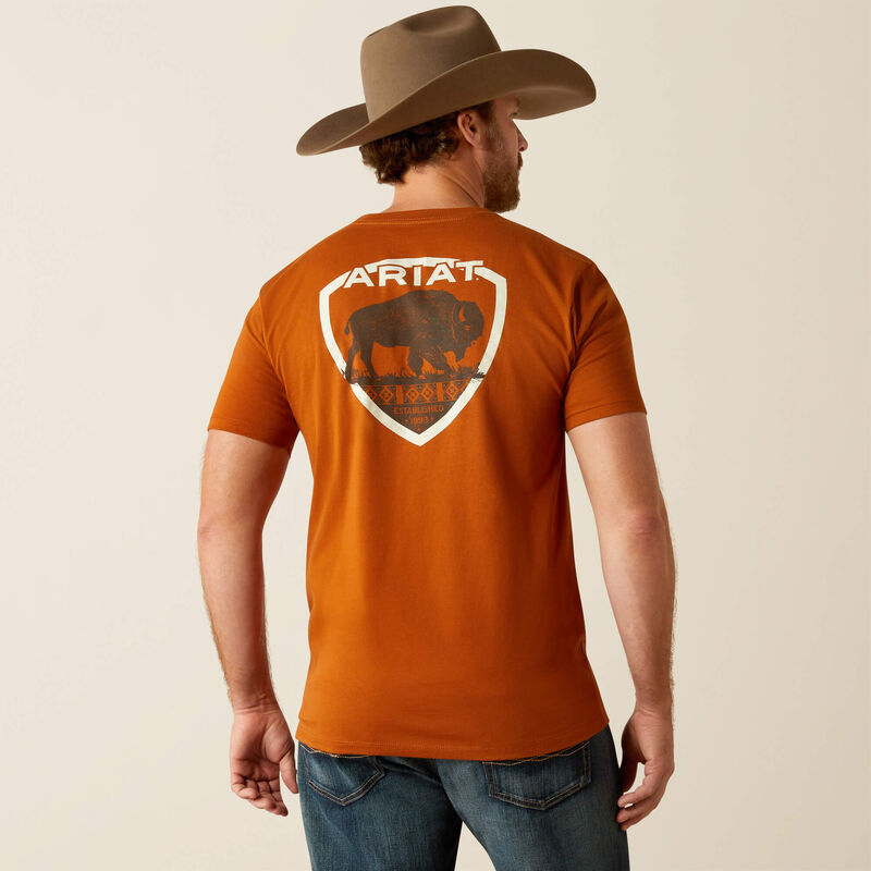 Ariat Mens Buffalo West SS Tee