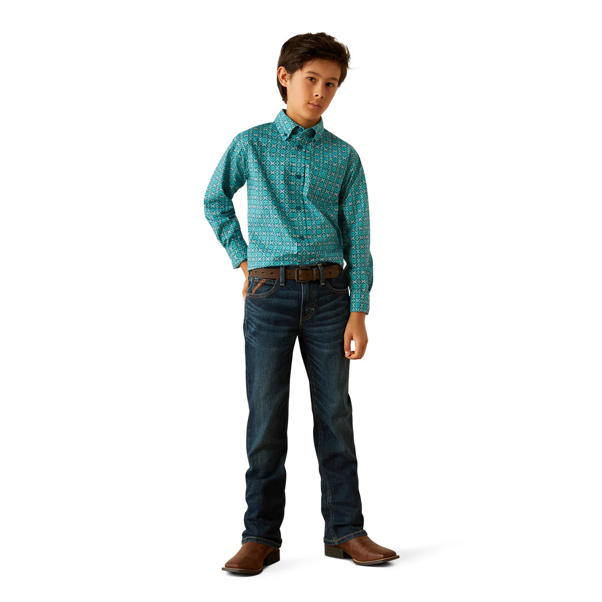 Ariat Boys Jordy LS Shirt