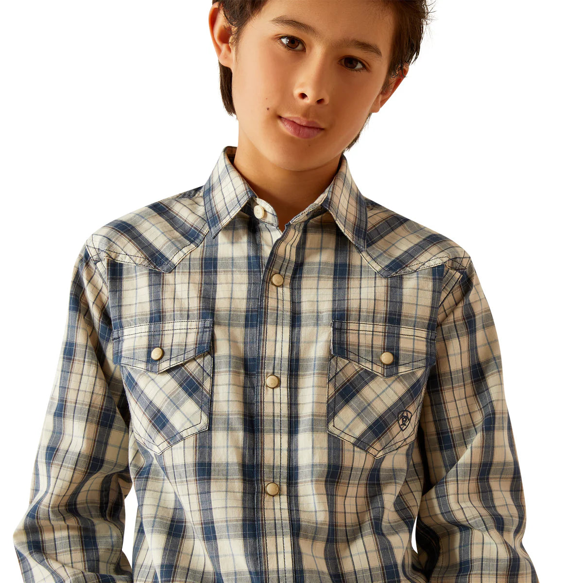 Ariat Boys Hampton Retro Fit LS Shirt