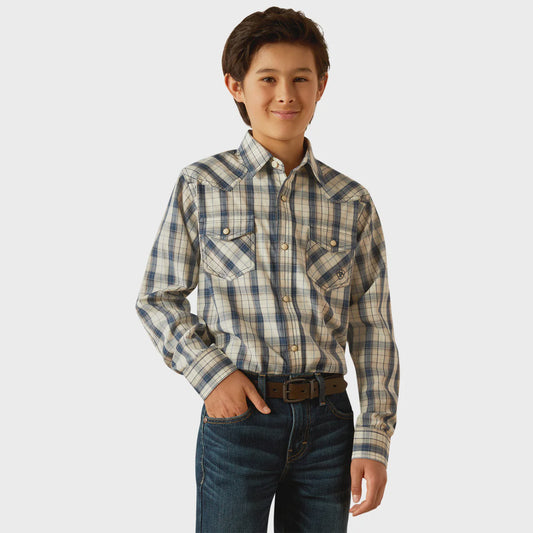 Ariat Boys Hampton Retro Fit LS Shirt